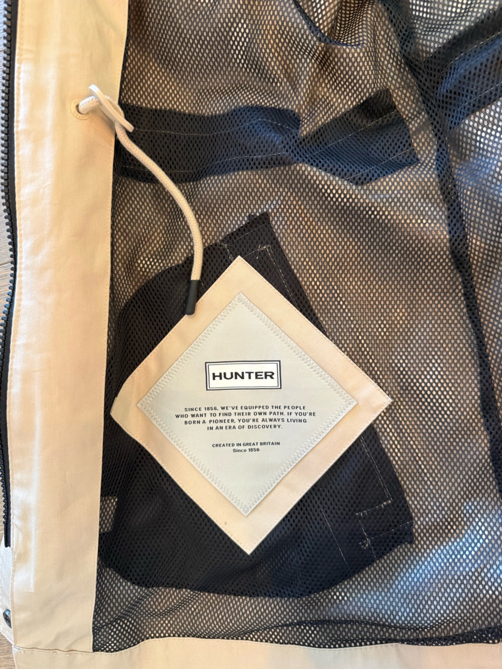 NWT - Hunter Water Resistant Cotton Smock Jacket - L - Picture 4 of 4